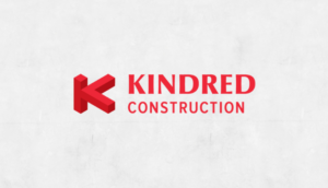 Pace Creative work: a website refresh for local construction client, Kindred Construction.